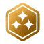 Gold discount icon