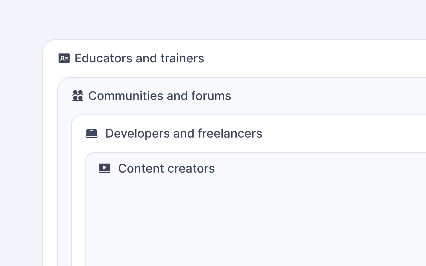 Affiliate partners