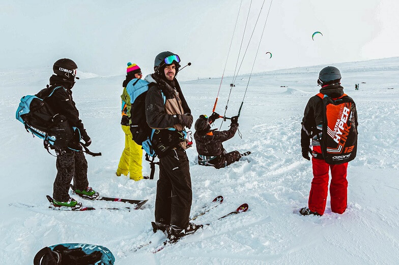 Skiing teambuilding 2